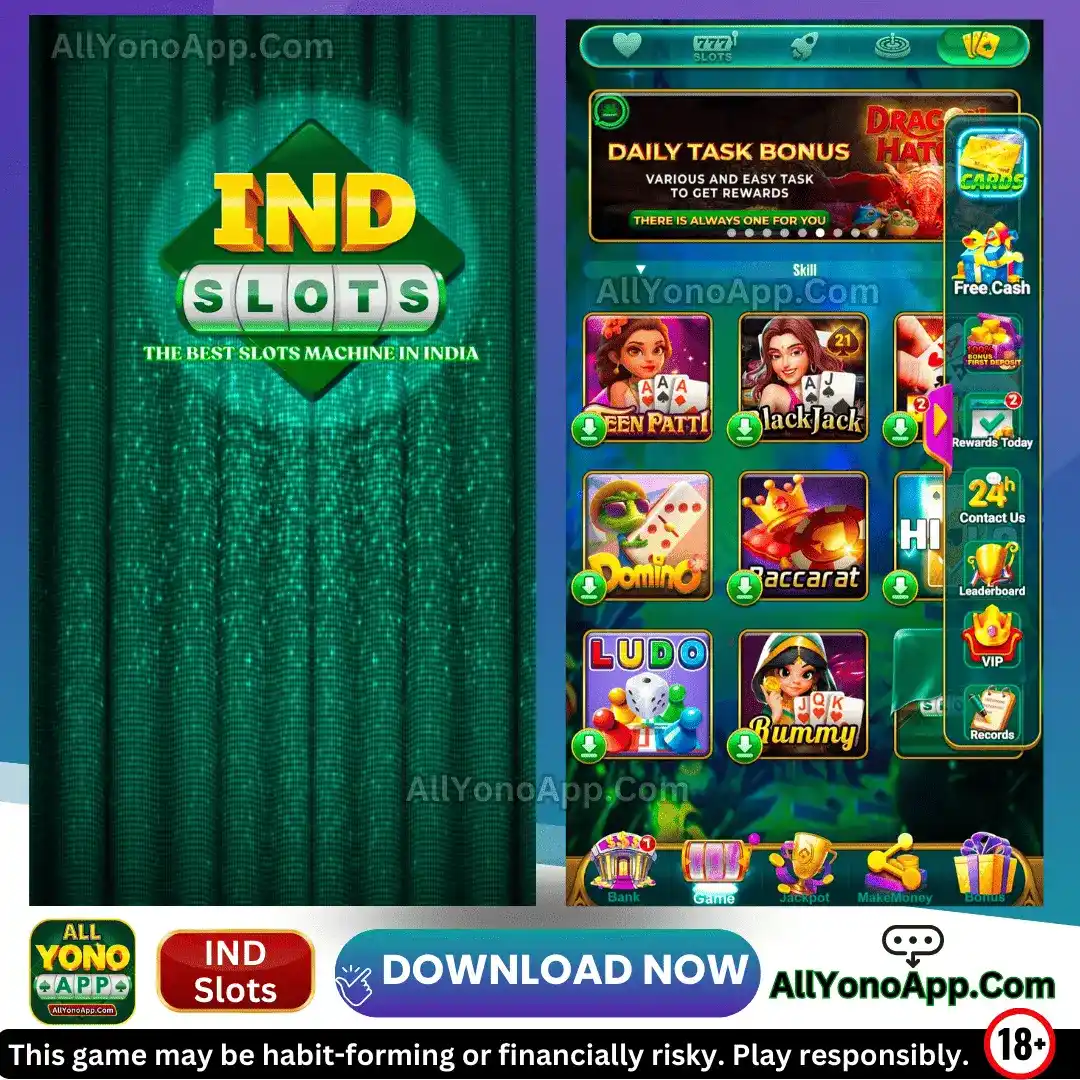 IND Slots App Screenshot